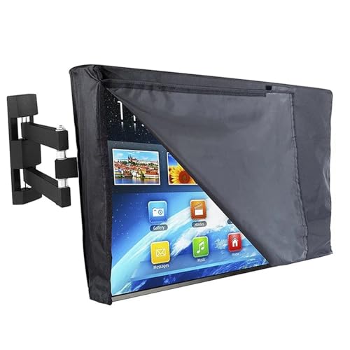 TV-Abdeckungen für draußen, Outdoor-TV-Abdeckung Outdoor-TV-Abdeckung Transparente Folie TV-Abdeckung TV-Abdeckung 600D PVC Oxford-Tuch(40 42) von PXAMORTEL