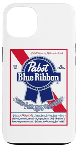 Hülle für iPhone 13 Pabst Fashion Label – Vintage Blue Ribbon Artwork von Pabst Blue Ribbon