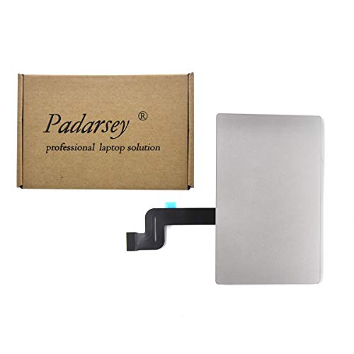 Padarsey Ersatz-Touchpad für MacBook Pro Retina 38,1 cm (15 Zoll) Unibody A1707 Touch Pad mit Flexkabel (passend für 2016–2017 Version) (A1707 2016–2017 38,1 cm mit Kabel (Silber)) von Padarsey