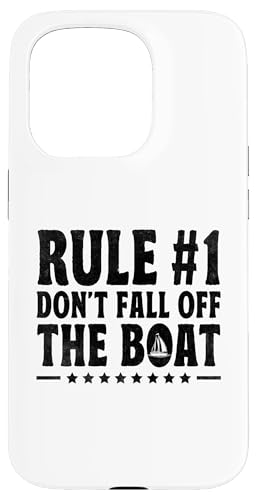 Hülle für iPhone 15 Pro Regel # Don't Fall Off The Boat Paddle Boat von Paddling Boating Design For Boat Lovers Paddle