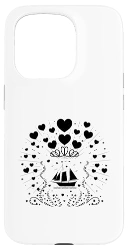 Hülle für iPhone 15 Pro Valentine Thema Bootfahren Paddelboot von Paddling Boating Design For Boat Lovers Paddle