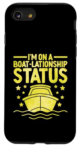 Hülle für iPhone SE (2020) / 7 / 8 I'm On A Boat Lationship Status Paddelboot von Paddling Boating Design For Boat Lovers Paddle