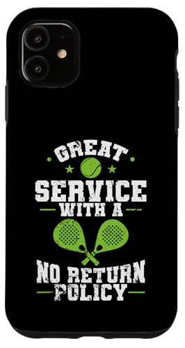 Hülle für iPhone 11 Großartiger Service ohne Rückgaberecht Padel von Padel Paddle Paddle Ball sports Setback game Ball