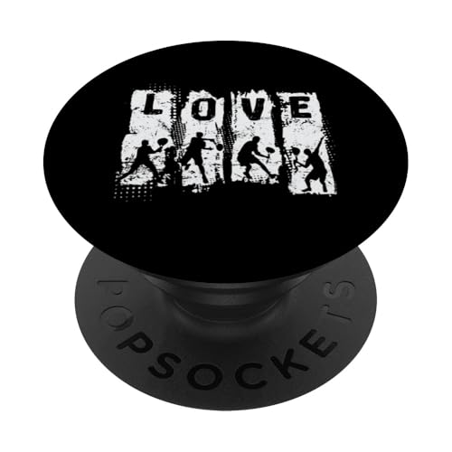 Love Sport Padeltennis PopSockets Klebender PopGrip von Padel Paddle Paddle Ball sports Setback game Ball