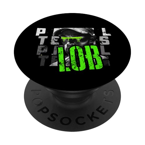 Padel-Tennislob-Spieler PopSockets Klebender PopGrip von Padel Paddle Paddle Ball sports Setback game Ball