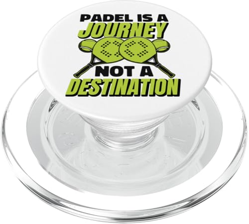 A Journey Not A Destination Paddle Tennis Paddleball Padel PopSockets PopGrip für MagSafe von Padel-Tennis Paddleball Padelspieler Geschenke