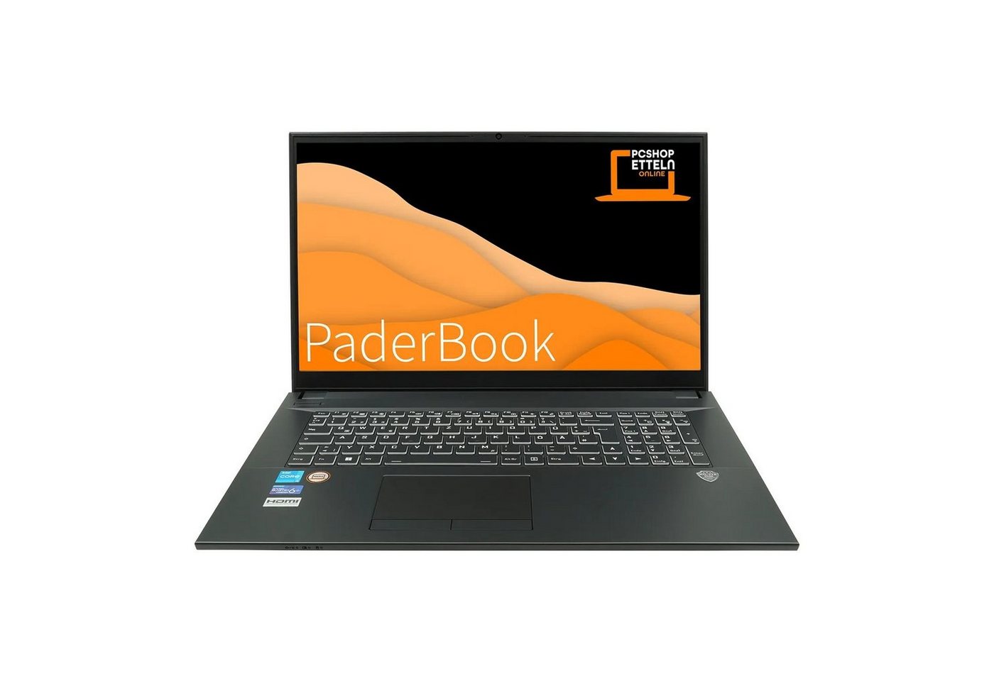 PaderBook Basic i57 Notebook (43,90 cm/17.3 Zoll, Intel Core i5 1235U, Iris Xe Graphics G7, 500 GB SSD, fertig installiert & aktiviert) von PaderBook