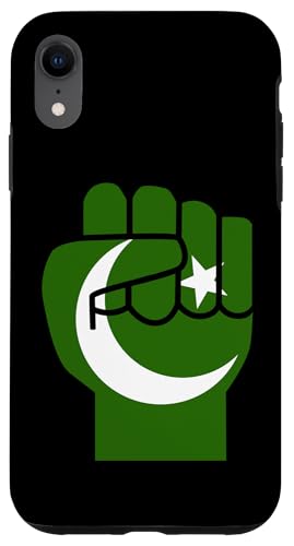 Patriotic Pakistan Raised Faust Pakistani Pride Hülle für iPhone XR von Pakistan Flag Design Proud Pakistani Roots