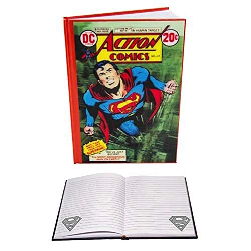 DC Comics Superman 3D Linsenraster Notebook von Paladone