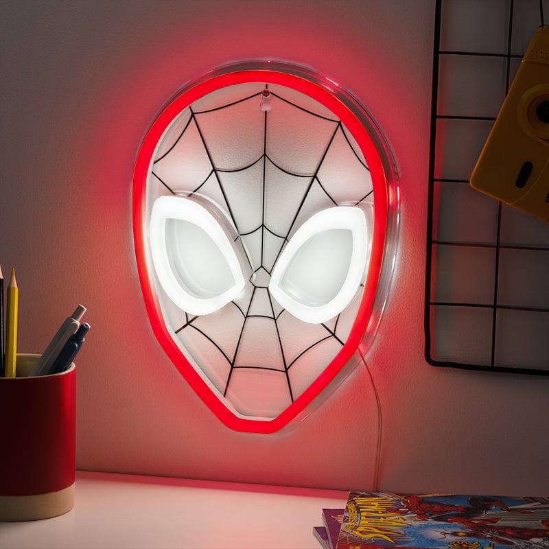 Spiderman Wall Mountable LED Neon Light von Paladone