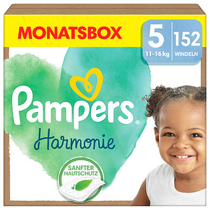 Pampers® Windeln Harmonie™ Größe Gr.5 (11-16 kg) für Babys und Kleinkinder (4-18 Monate), 152 St. von Pampers®