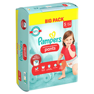 Pampers® Windeln premium protection™ BIG PACK Größe Gr.5 (12-17 kg) für Babys und Kleinkinder (4-18 Monate), 36 St. von Pampers®