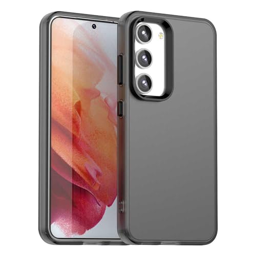 PanXCase Matt Hülle für Samsung Galaxy A55 5G - Handyhülle Translucent Rückteil Ultra Dünn Stoßfest Anti-Fingerabdruck Durchscheinende Schutzhülle (Schwarz) von PanXCase