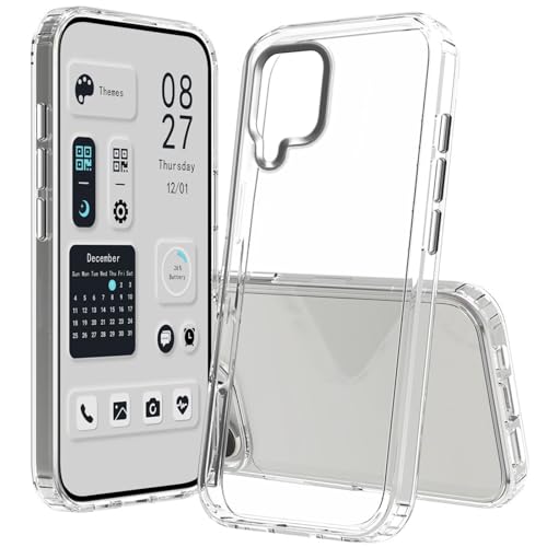 PanXCase Transparent Hülle für Samsung Galaxy A22 4G - Handyhülle Neu Durchsichtig Ultra Dünn Weiche Stoßfest Kratzfest Schutzhülle (Transparent) von PanXCase