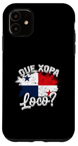 Hülle für iPhone 11 Panama Flagge Panama Heritage Panamaische Flagge Que Xopa von Panama Gifts for Women and Men | Panamanian Gifts