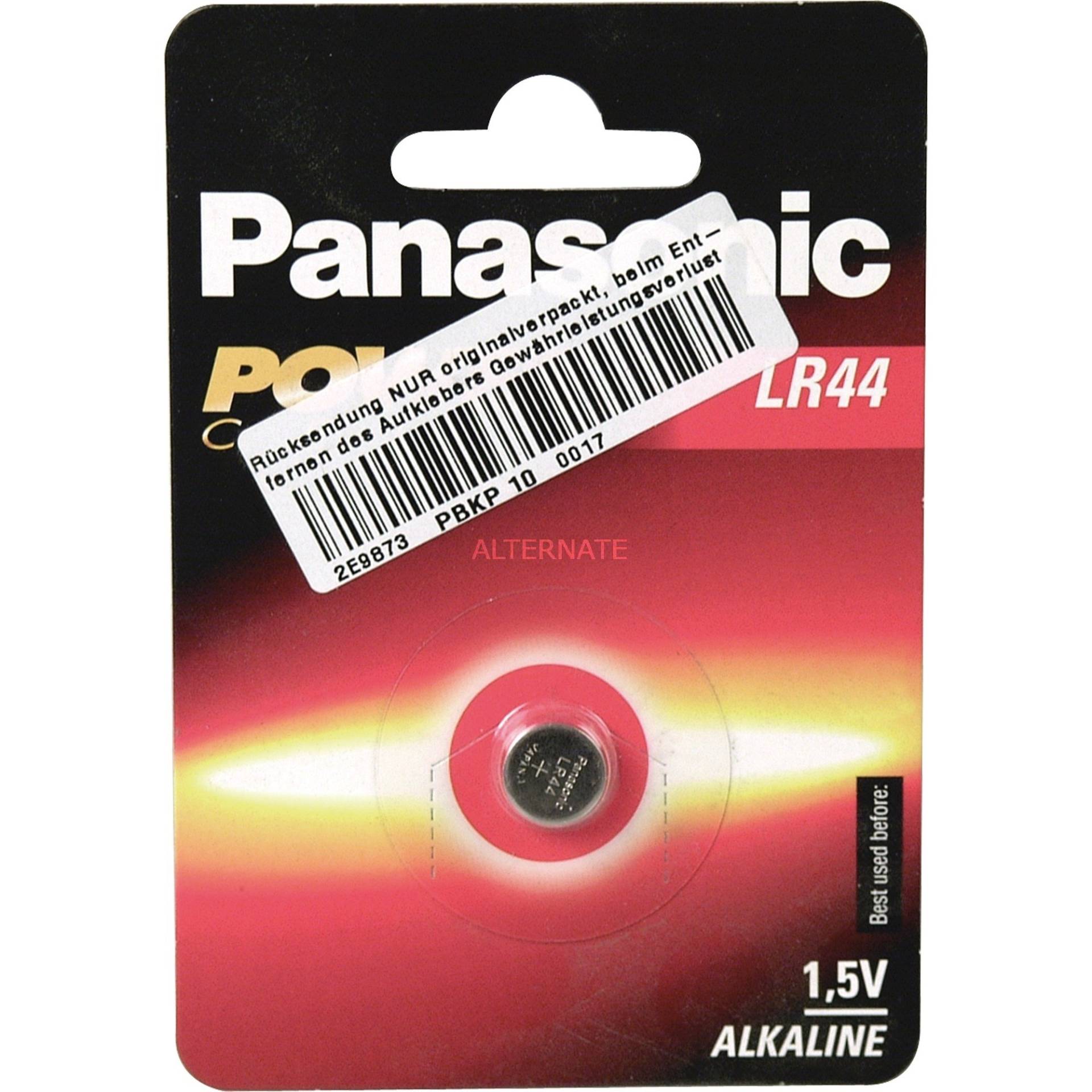 Alkaline PowerCells LR44L/1B, Batterie von Panasonic