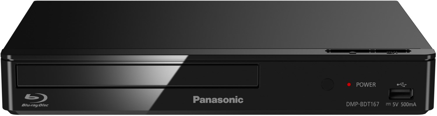 DMP-BDT167EG 3D Blu-ray Disc-Player schwarz von Panasonic