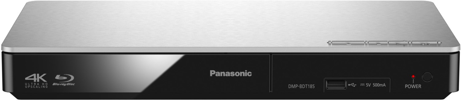 DMP-BDT185EG 3D Blu-ray Disc-Player silber von Panasonic