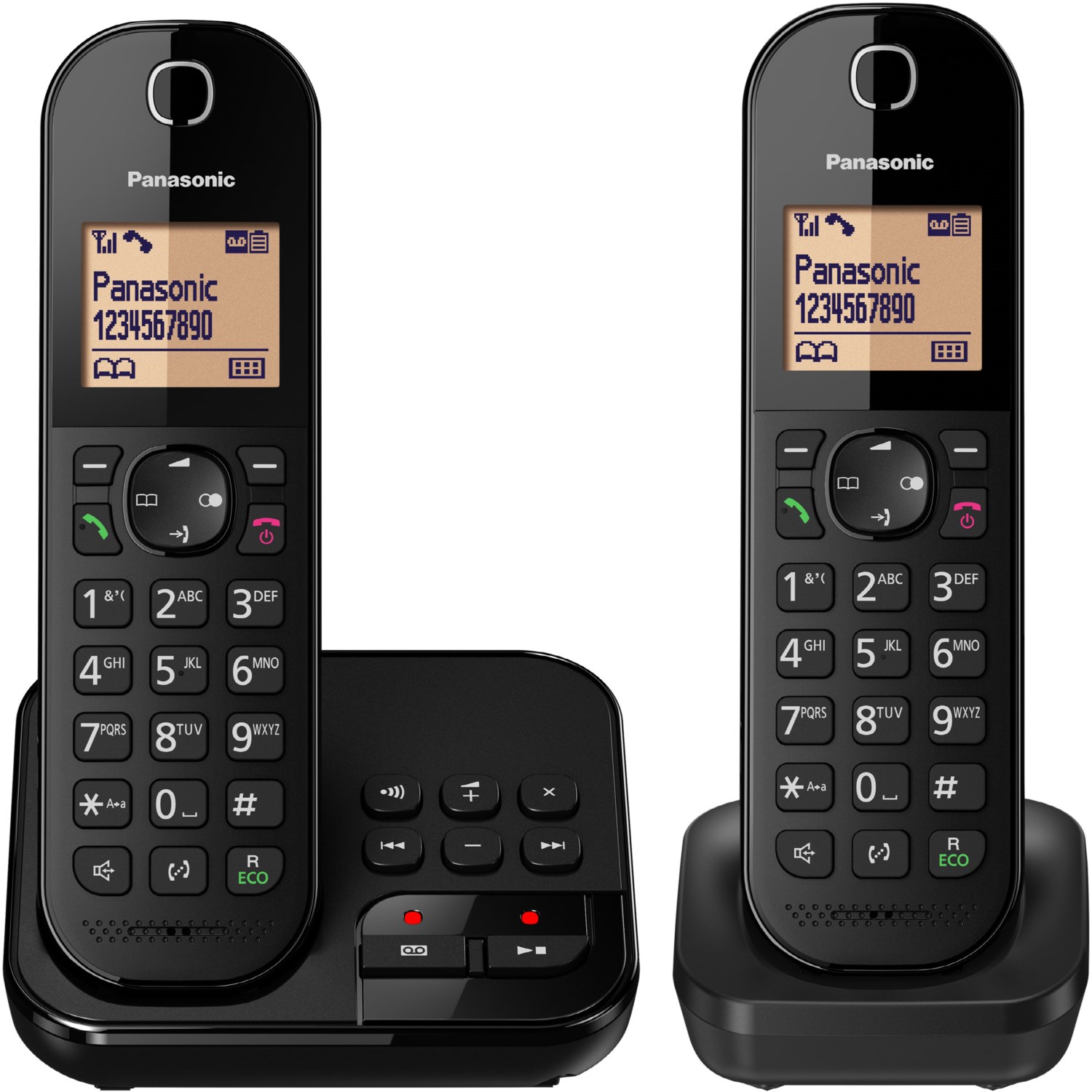 KX-TGC422GB Schnurlostelefon mit Anrufbeantworter schwarz KX-TGC422GB Schnurlostelefon mit Anrufbeantworter schwarz von Panasonic