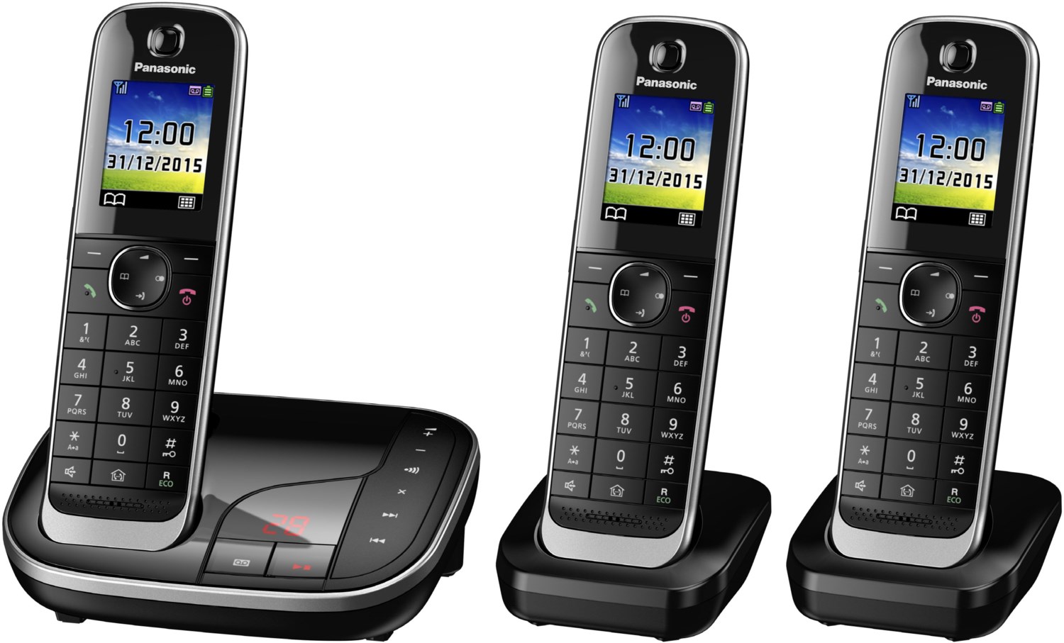 KX-TGJ323GB Schnurlostelefon mit Anrufbeantworter schwarz KX-TGJ323GB Schnurlostelefon mit Anrufbeantworter schwarz von Panasonic