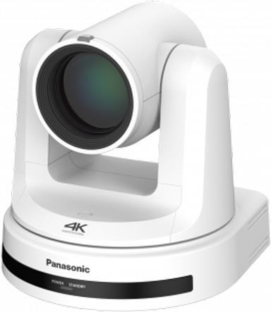 PANASONIC AW-UE20WE - 4K UHD PTZ-Kamera mit integrierter Schwenk- und Neigefunktion (12-fach optischer Zoom - Weitwinkelobjektiv - 3G-SDI & HDMI-Version - PoE+) - in wei� (AW-UE20WE) von Panasonic