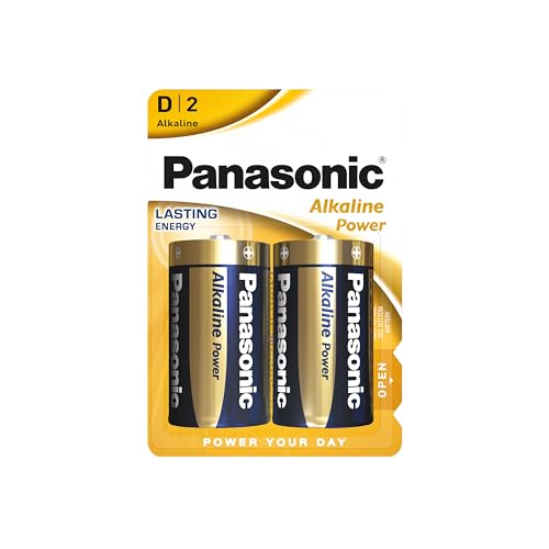 Panasonic 2272 Alkaline Power Batterie LR20 D Mono von Panasonic