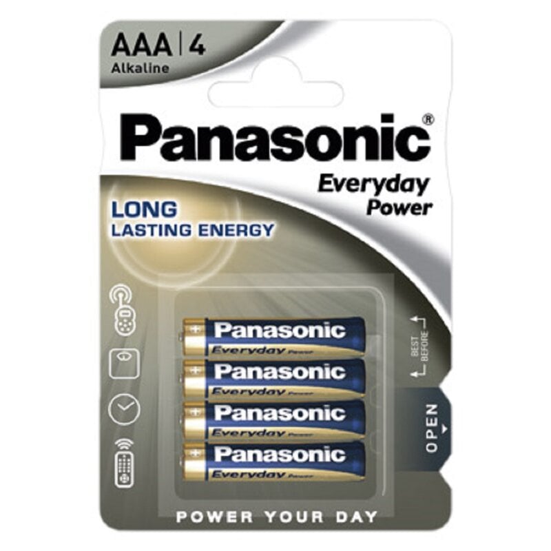 Panasonic AAA Micro Everyday Power 1,5V Batterie 4er Blister von Panasonic
