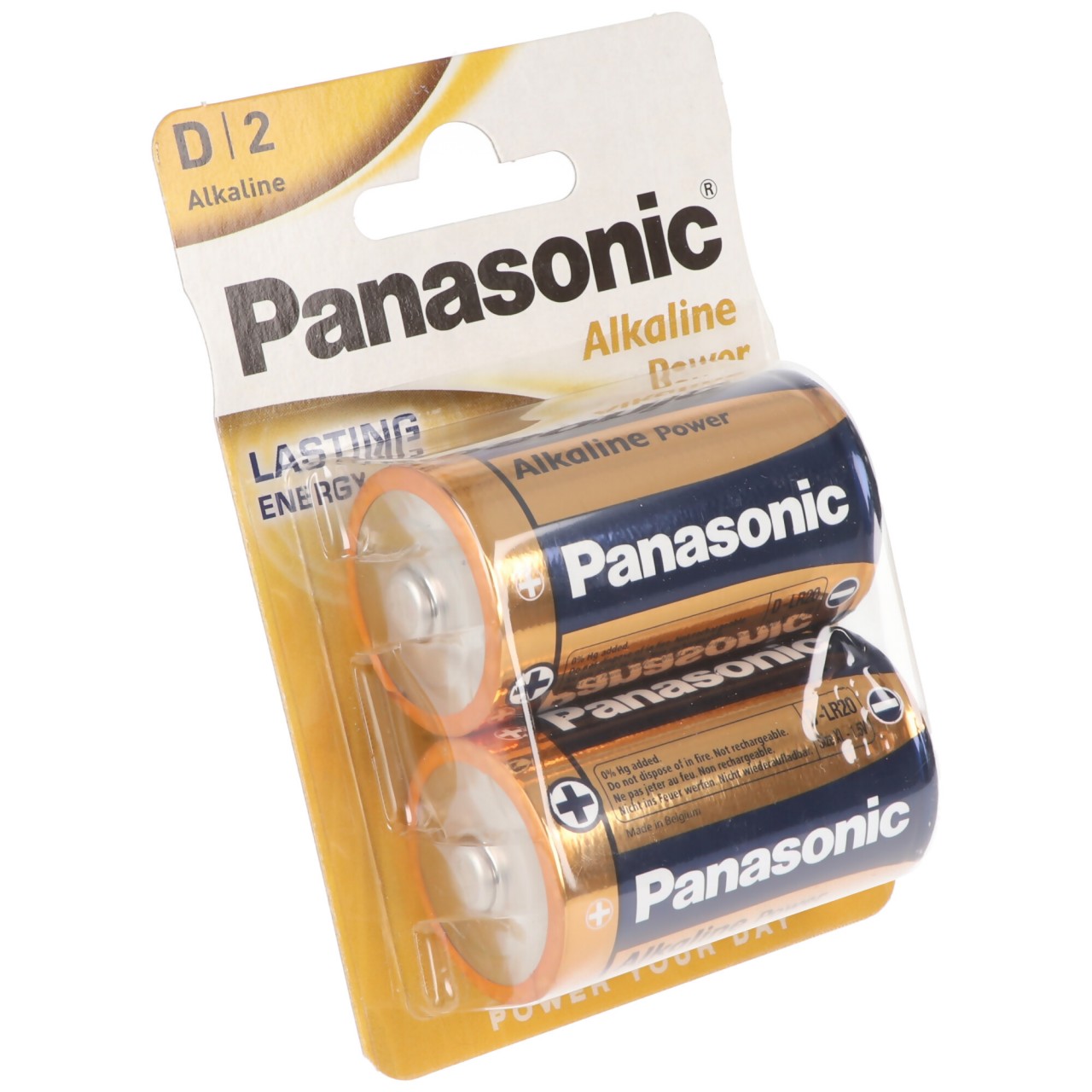 Panasonic Alkaline Power Mono D / LR20 2er Blister 1,5V von Panasonic