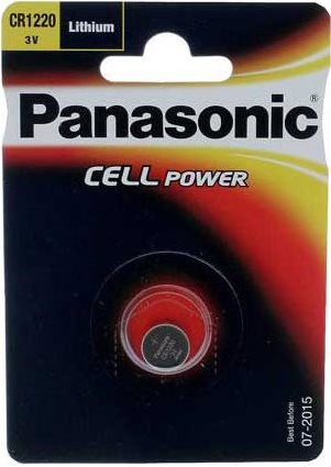 Panasonic Batterie 35 mAh (CR1220) 3.0V (CR1220L/1BP) von Panasonic