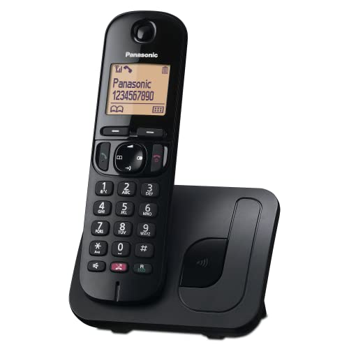 Panasonic Corp. KXTGC250SPB Telefon (1,6 Zoll), Schwarz von Panasonic