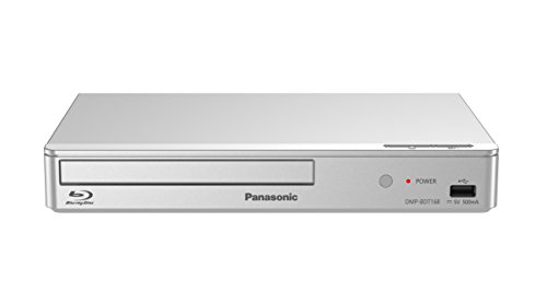 Panasonic DMP-BDT168EG Kompakter 3D Blu-ray Player (Full HD Upscaling, Internet Apps, LAN-Anschluss, USB, MKV-Playback) silber von Panasonic