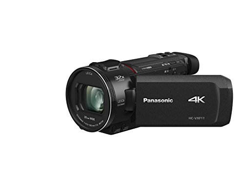 Panasonic HC-VXF11EG-K 4K Camcorder (LEICA DICOMAR Objektiv mit 24x optical and 32x digital zoom, und Full HD Video,mit Sucher, optischer Bildstabilisator) von Panasonic