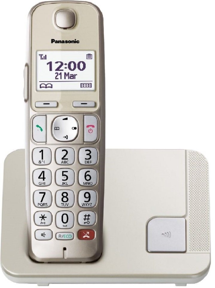 Panasonic KX-TGE250GN Schnurloses DECT-Telefon von Panasonic