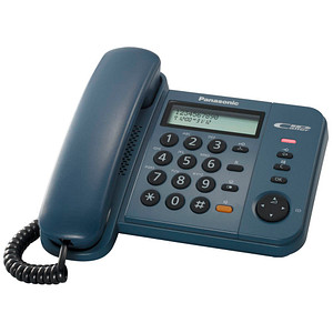 Panasonic KX-TS580GC Schnurgebundenes Telefon blau von Panasonic