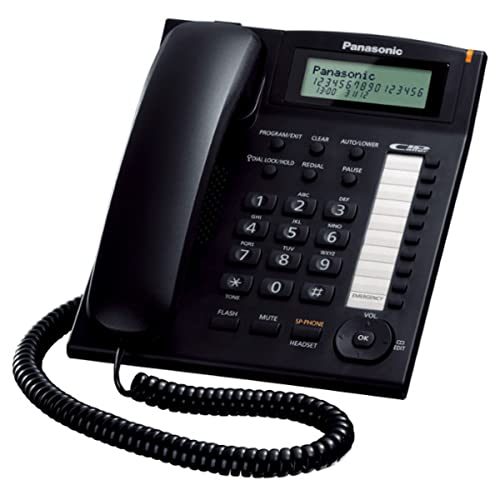 Panasonic KX-TS880EXW (Freisprechfunktion) Schwarz von Panasonic