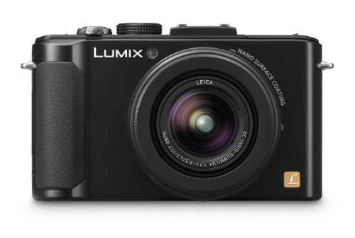 Panasonic Lumix LX7 Digitalkamera mit LEICA F1.4 Summilux Objektiv - Schwarz (10,1 MP, 3,8-fach optischer Zoom) 3,6 cm LCD (erneuert) von Panasonic