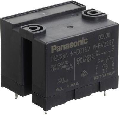 Panasonic Printrelais 24 V/DC 20 A 2 Schlie�er HEV2AN-P-DC24V 1 St. (HEV2AN-P-DC24V) von Panasonic