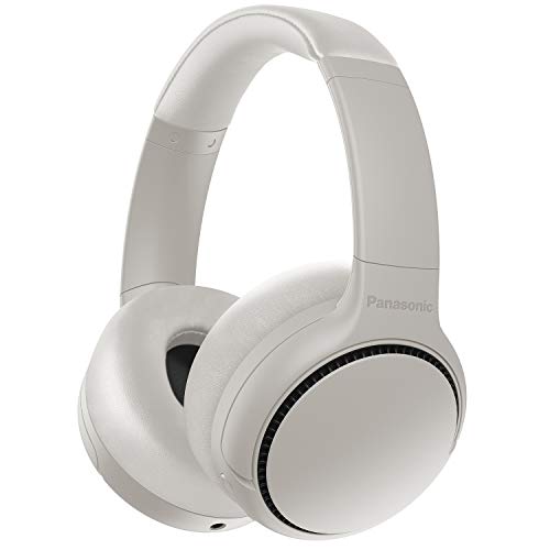 Panasonic RB-M300BE-C Bluetooth Over-Ear Kopfhörer (Sprachsteuerung, XBS - Extra Bass, 1,2 m Kabel, bis 50 h Akkulaufzeit) weiß, Creme von Panasonic