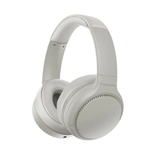 Panasonic RB-M300BE-C Bluetooth Over-Ear Kopfhörer (Sprachsteuerung, XBS - Extra Bass, 1,2 m Kabel, bis 50 h Akkulaufzeit) weiß, Creme von Panasonic