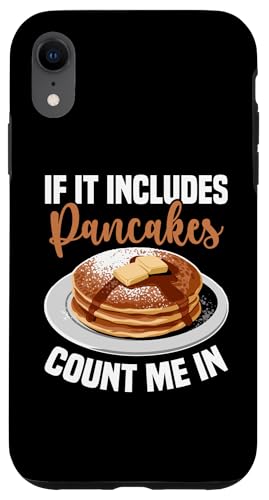 Hülle für iPhone XR Pfannkuchen Ahornsirup von Pancake Gift Ideas