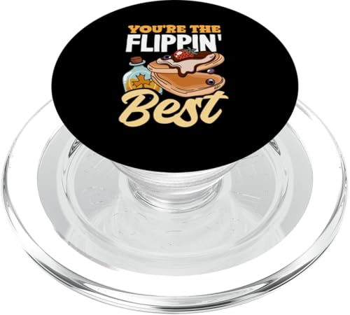 Du bist der flippin' beste lustige Pfannkuchen PopSockets PopGrip für MagSafe von Pancake Lover Apparel & Gifts