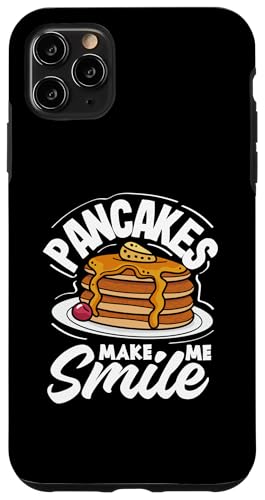 Hülle für iPhone 11 Pro Max Pfannkuchen bringen mich zum Lächeln Lustiger Pfannkuchen von Pancake Lover Apparel & Gifts