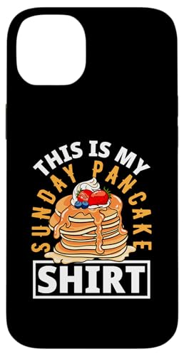 Hülle für iPhone 14 Plus Lustig, das ist mein Sonntagspfannkuchen von Pancake Lover Apparel & Gifts