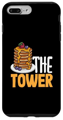 Hülle für iPhone 7 Plus/8 Plus Pancake Tower Lustiger Pfannkuchen von Pancake Lover Apparel & Gifts