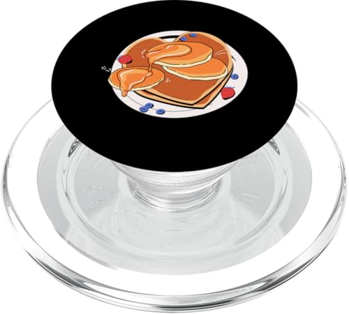 Lustiger Pfannkuchen PopSockets PopGrip für MagSafe von Pancake Lover Apparel & Gifts