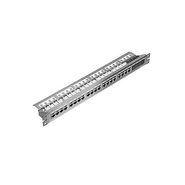 Panduit Patchpanel, 24Port, Metall CP24WSK6TGLGY von Panduit