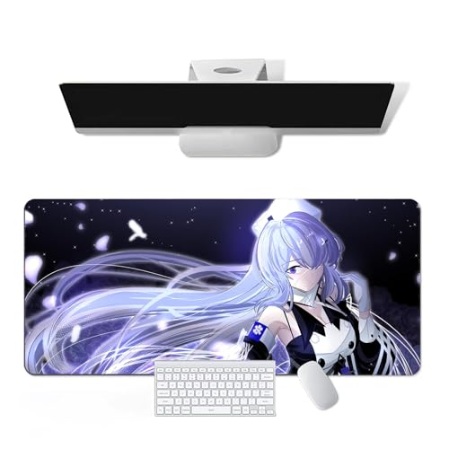 Anime Mauspad Arknights - Whisperain Anime Computer Tastatur Mauspad Große Lange Weiche Gummiunterseite Rutschfeste Oberfläche Büro Schreibtischunterlage Gaming Mauspad von Pangtyus