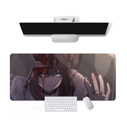 Anime Mauspad Arknights - Zima Anime Computer Tastatur Mauspad Große Lange Weiche Gummiunterseite Rutschfeste Oberfläche Büro Schreibtischunterlage Gaming Mauspad von Pangtyus