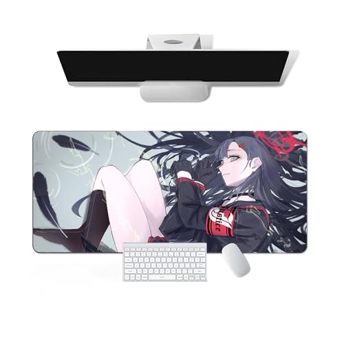 Anime Mauspad Game Blue Archive - Nakamasa Ichika Anime Computer Tastatur Mauspad Große Lange Weiche Gummiunterseite Rutschfeste Oberfläche Büro Schreibtisch Matte Gaming Mauspad von Pangtyus