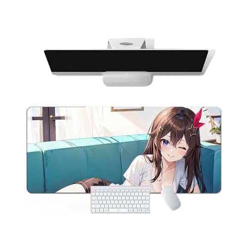 Anime Mauspad Hololive - Tokino Sora Anime Computer Tastatur Mauspad Große Lange Weiche Gummiunterseite Rutschfeste Oberfläche Büro Schreibtischunterlage Gaming Mauspad von Pangtyus